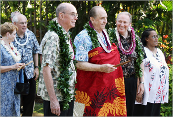 TIMELINE: Pres. Monson accepts Maori token 11-19-10